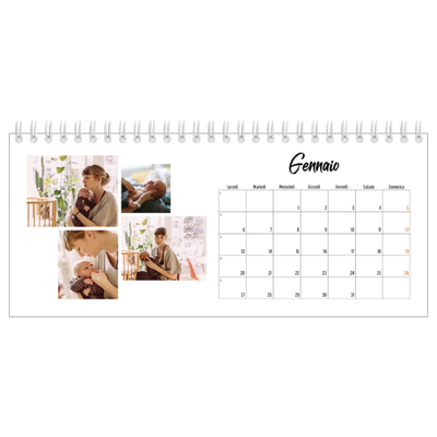 Calendari da tavolo — Questo sono io [Gennaio]